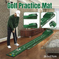 Portable Golf Putting Mat with Automatic Ball Return
