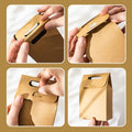 Portable Kraft Paper Gift Boxes with Handle, Set of 50 for Birthdays and Holidays - view 4