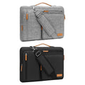 Portable Laptop Shoulder Bag, Oxford Cloth - Black - view 3