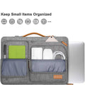 Portable Laptop Shoulder Bag, Oxford Cloth - Black - view 5