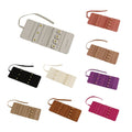 Portable Microfibre Jewellery Storage Roll for Earrings and Necklaces - Purple - view 3