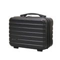 Portable Mini Suitcase Storage Box for Makeup and Travel - Black