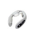 Portable Neck Massager with Heat and Pulse Modes - Grey