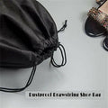 Portable Non Woven Shoe Bag Drawstring Travel Pouch 29 x 36 cm, Pack of 5 - view 5