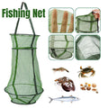 Portable Nylon Mesh Fishing Net Basket for Fish and Crabs