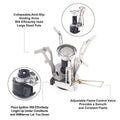 Portable Outdoor Camping Cookware Set with Stove for Hiking, Picnics and Travel - view 4