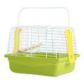 Portable Outdoor Parrot Cage for Small Birds with Handle and Food Cup - view 2