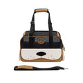 Portable Pet Carrier Tote Bag - Brown, Breathable Mesh for Cats and Small Dogs - view 2