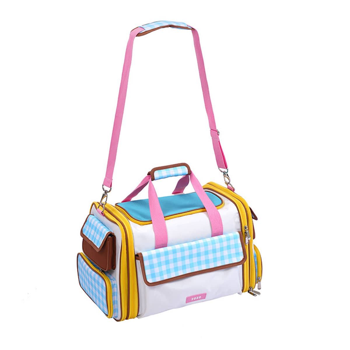 Portable Pet Travel Carrier Bag, Large Expandable for Cats and Small Dogs - view 2
