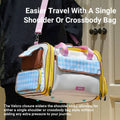 Portable Pet Travel Carrier Bag, Large Expandable for Cats and Small Dogs - view 5
