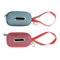 Portable Pet Waste Bag Dispenser with Clip, 11 x 6cm - Blue - view 3