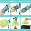 Portable Pet Waste Pick-Up Shovel with Six-Claw Clip and Bag Dispenser - view 5