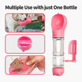 Portable Pet Water Bottle, Dog Travel Bowl and Poop Bag Dispenser - Green - view 5