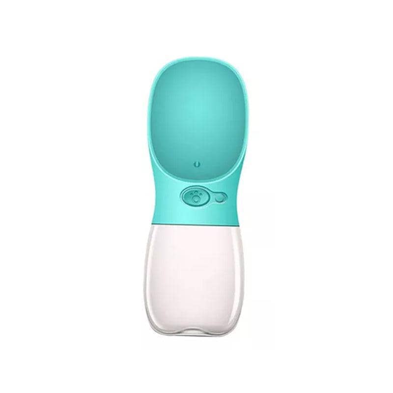 Portable Pet Water Bottle for Dogs and Cats, 350 ml - Green