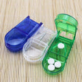 Portable Pill Cutter and Tablet Splitter Storage Box - Green - view 5
