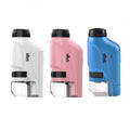Portable Pocket Microscope with LED Light for Kids - Pink - view 3