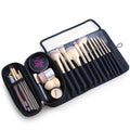 Portable Roll-Up Makeup Brush Bag, Cosmetic Organiser Pouch for Travel - view 2