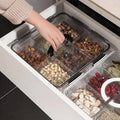 Portable Sealed Fridge Storage Box with 6 Compartments - White - view 5