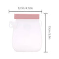 Portable Silicone Pet Water Bottle, Pink, 320ml - view 3