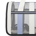 Portable Soft Sided Pet Carrier Bag for Cats and Small Dogs - Rose Red - view 5