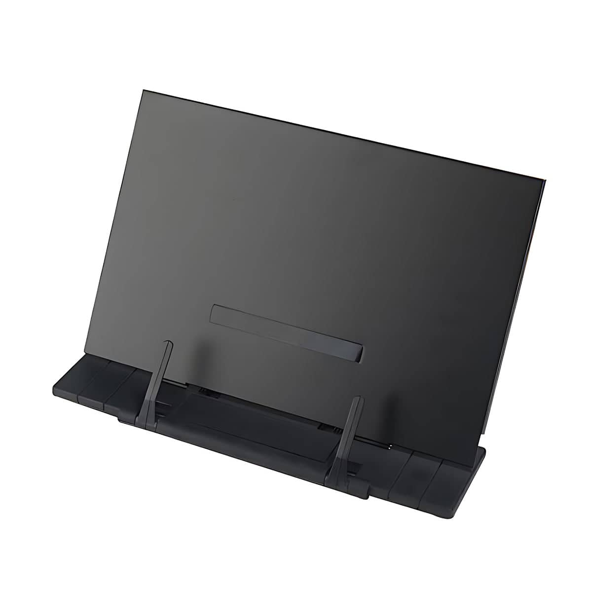 Portable Steel Book Stand with 7 Tilt Angles for Reading and Desk Use - view 2
