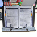 Portable Steel Book Stand with 7 Tilt Angles for Reading and Desk Use - view 5
