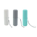 Portable Toothbrush and Toothpaste Travel Case - Mint Green - view 3
