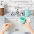 Portable Toothbrush and Toothpaste Travel Case - White - view 5