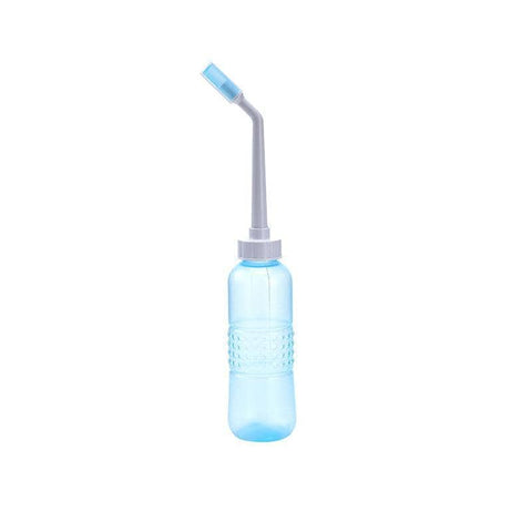 Portable Travel Bidet Bottle, 560 ml Handheld Sprayer - Blue