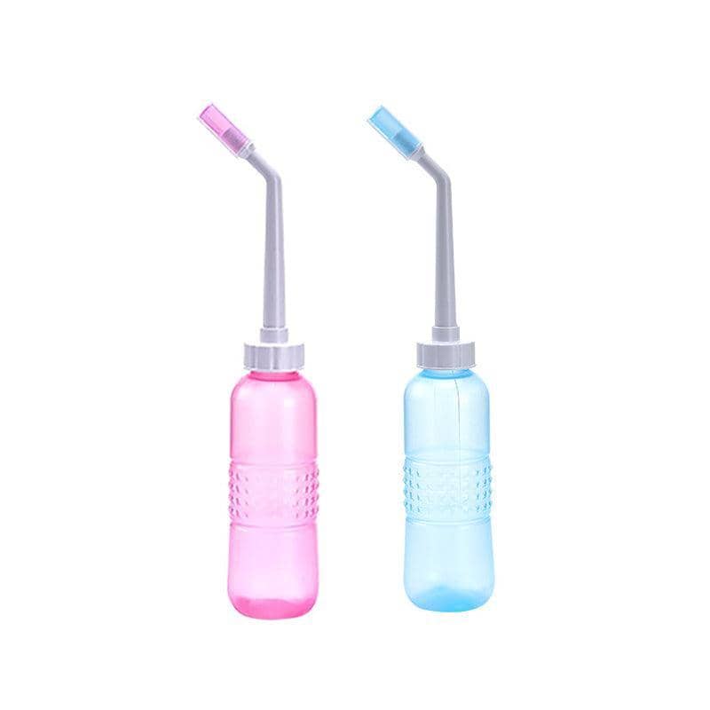 Portable Travel Bidet Bottle, 560 ml Handheld Sprayer - Pink - view 3