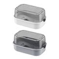 Portable Turtle Tank Breeding Box with Clear Cover - White - view 3