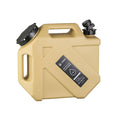 Portable Water Container with Tap, 10 L - Khaki