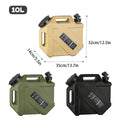 Portable Water Container with Tap, 10 L - Khaki - view 4