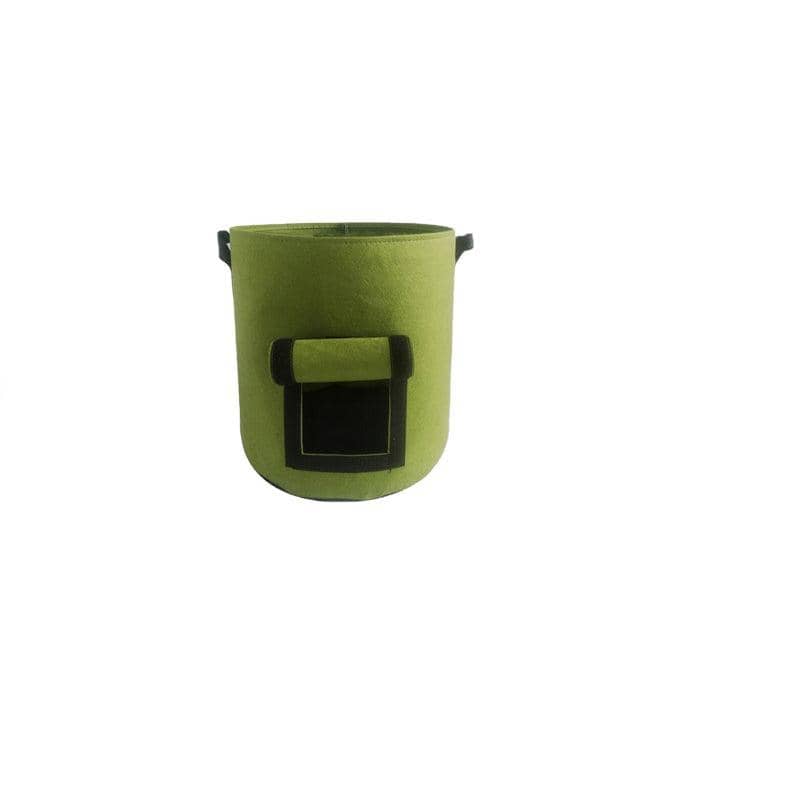 Potato Grow Bag with Side Window, 7 Gallons - Green