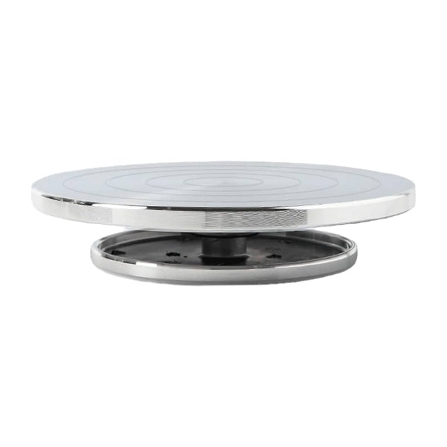 Pottery Turntable Aluminium Alloy Revolving Stand, Double-Sided - Small 20 cm