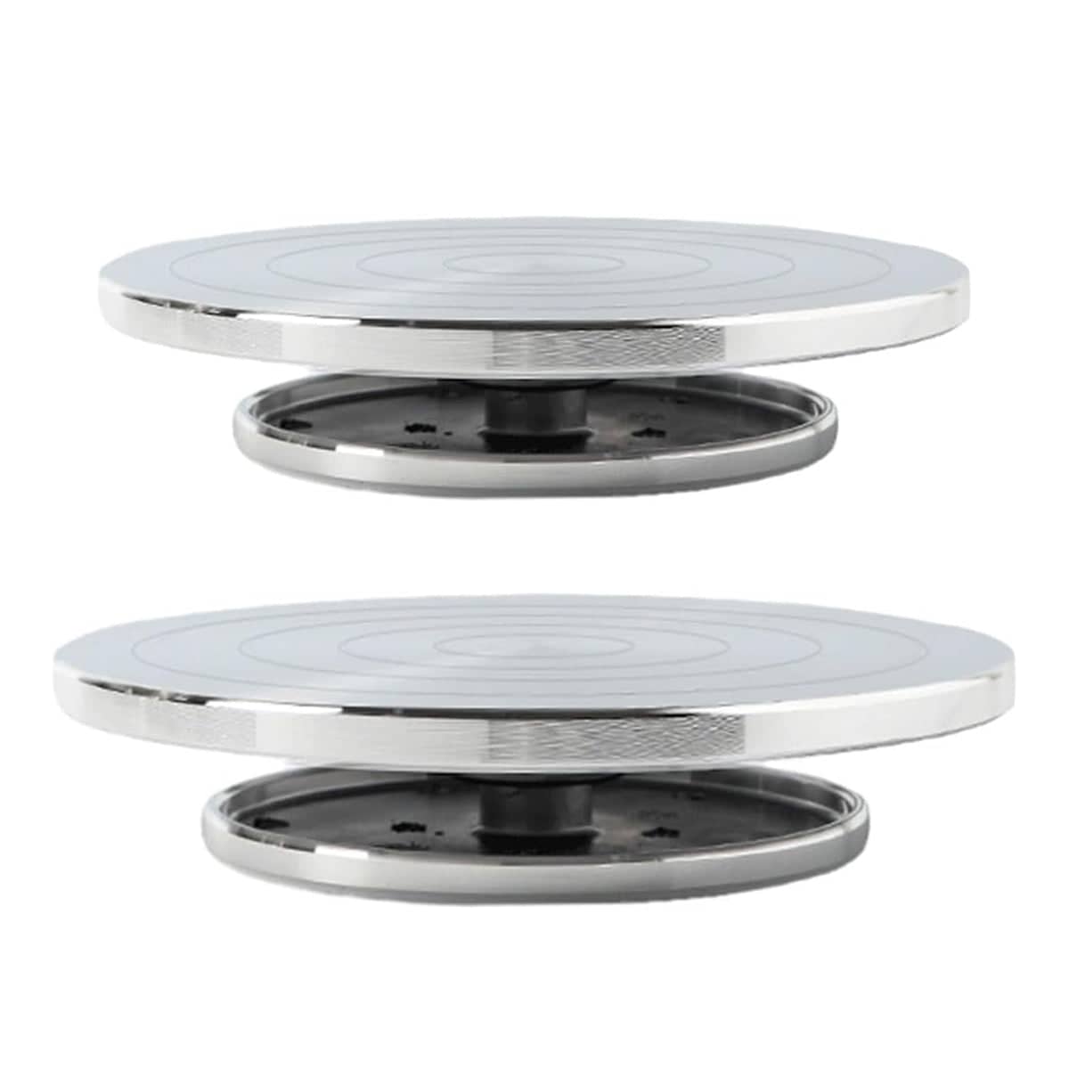 Pottery Turntable Aluminium Alloy Revolving Stand, Double-Sided - Small 20 cm - view 3