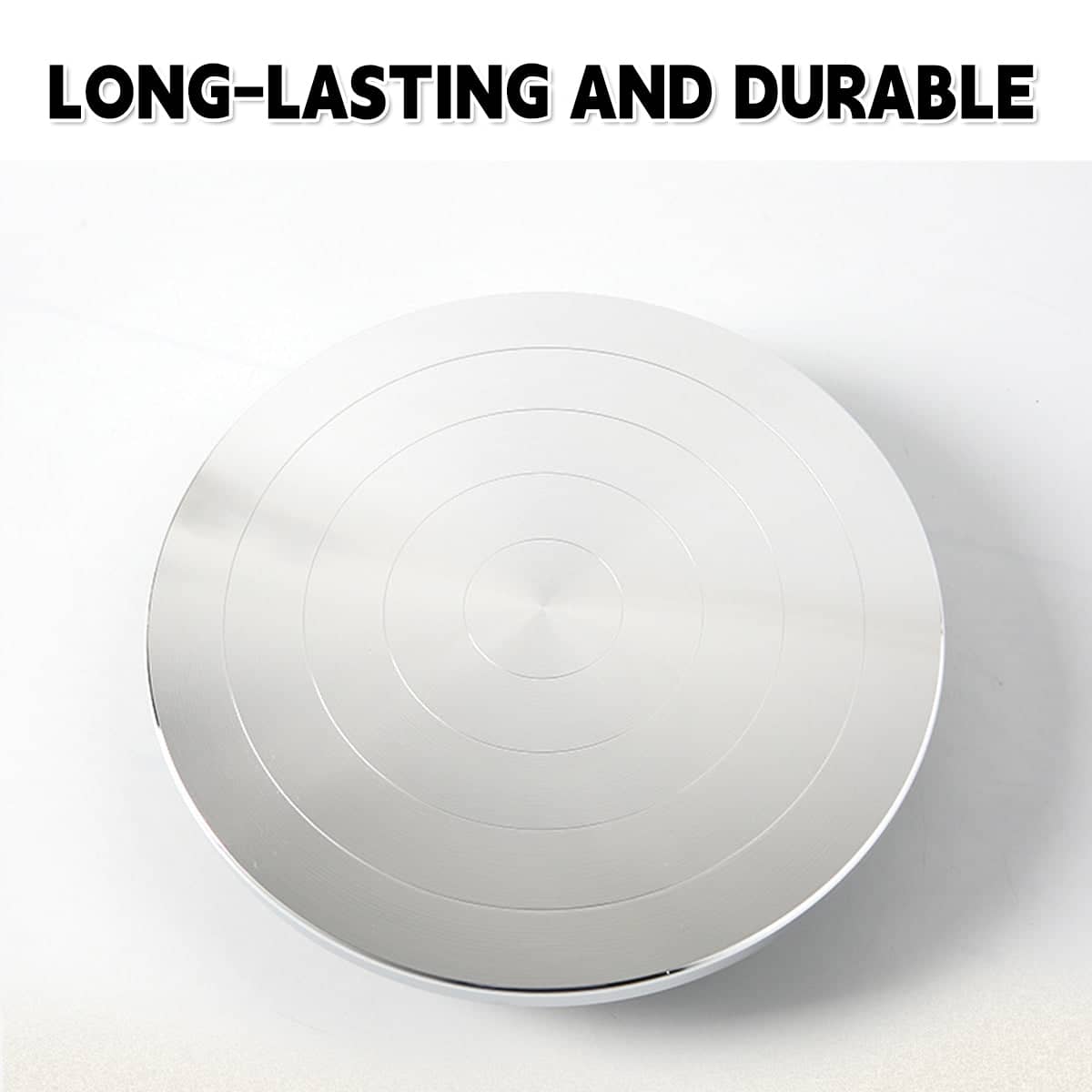 Pottery Turntable Aluminium Alloy Revolving Stand, Double-Sided - Small 20 cm - view 5