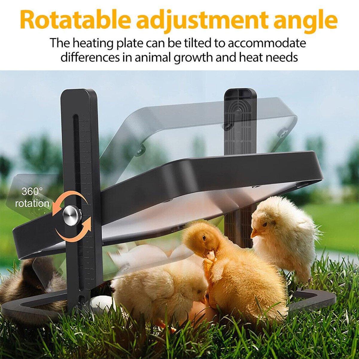 Poultry Heating Plate Brooder for Chicks and Ducklings, 18 W, 27 x 27 cm - view 5