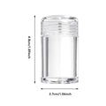 Powder Jars with Sifter and Flip Lid, Pack of 10 - Black Lid - view 4