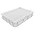 PP Dough Proofing Box with Lid 60 x 40 x 7.5 cm Stackable Bakery Tray - view 2