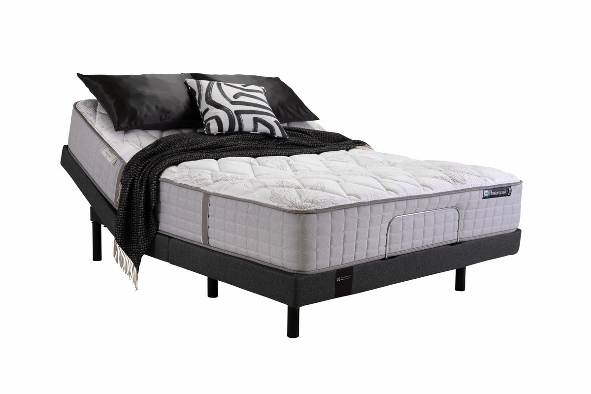 Sealy Inspire Double Adjustable Bed Base - Anti-Snore Incline, Zero Gravity, Wireless Remote - 550759