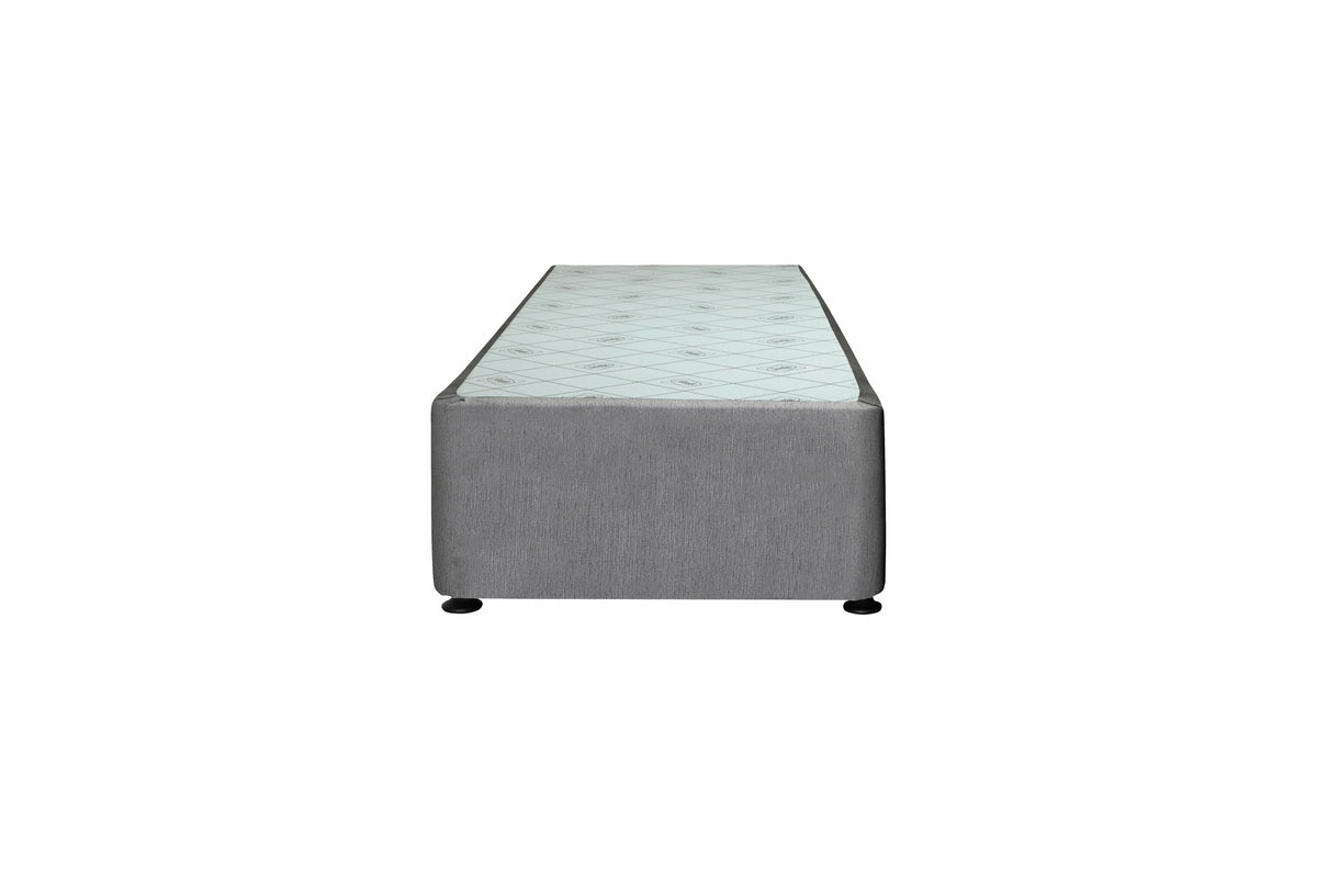 Sealy King Single Spacesaver Bed Base - Left Drawers, Patented Module Support, Charcoal - 728148