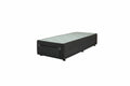 Sealy Long Single Spacesaver Base Front Drawer - Black Fabric, Patented Module Support - 728177