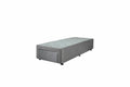 Sealy Long Single Spacesaver Base Front Drawer - Charcoal Fabric, Patented Module Support - 728182