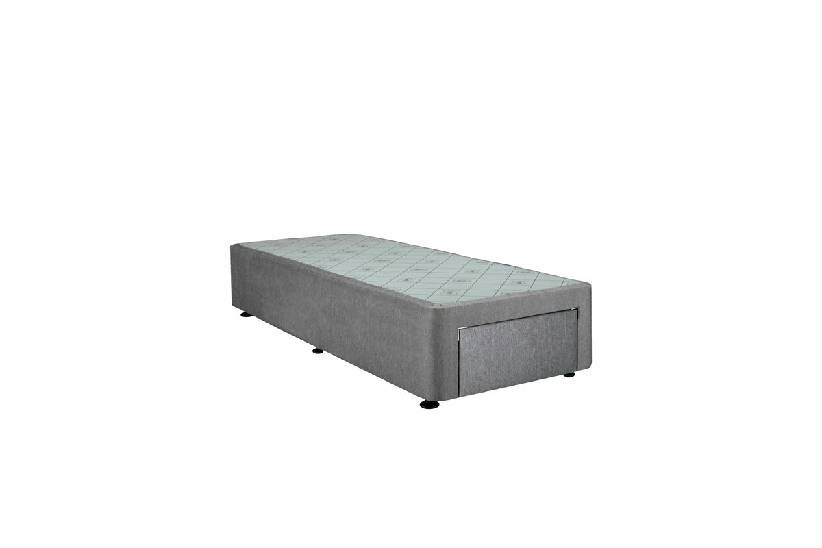 Sealy King Single Spacesaver Bed Base - Front Drawer, Patented Module Support, Charcoal - 728184