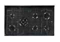 Artusi 100cm Dual Fuel Freestanding Oven - 7 Gas Burners, Two Electric Ovens, Separate Grill - AFGR1047B