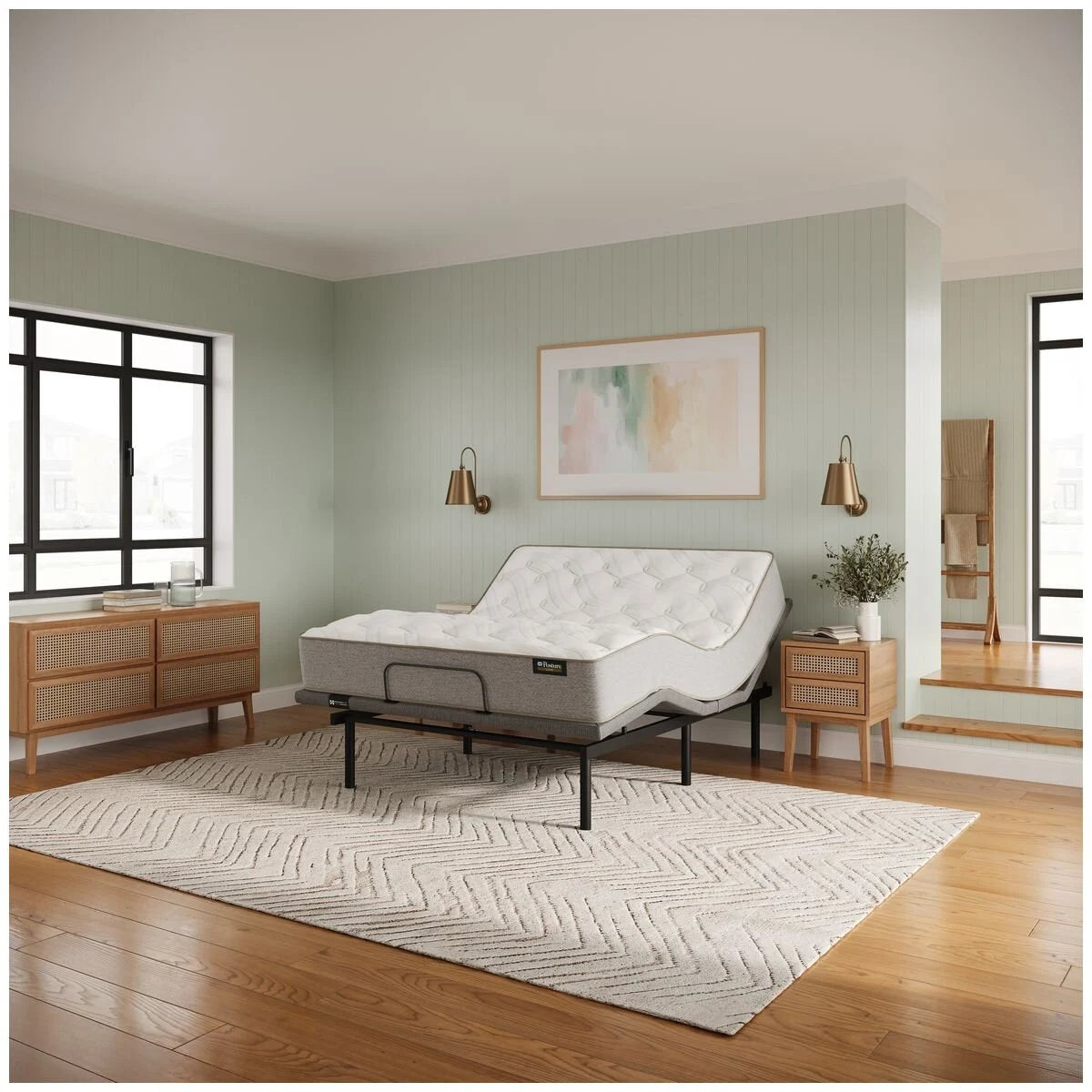 Sealy Posture Luxe Archer Firm King Mattress - 728 Coils, Gel Infused Comfort Centre - ARC-FRM-KNG