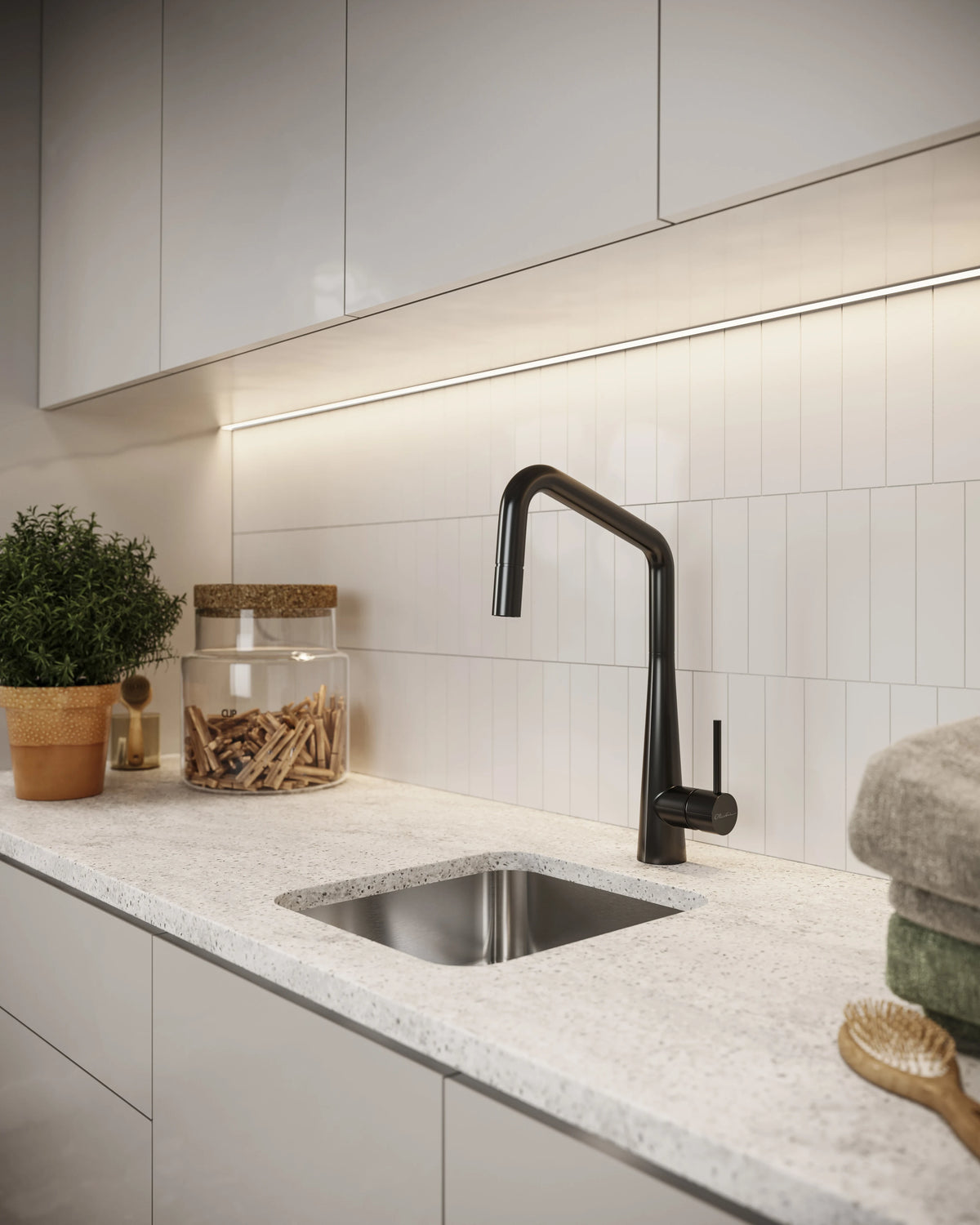 Oliveri Diaz single bowl undermount sink - Australian made, 304 grade stainless steel, 21L bowl - DZ150U