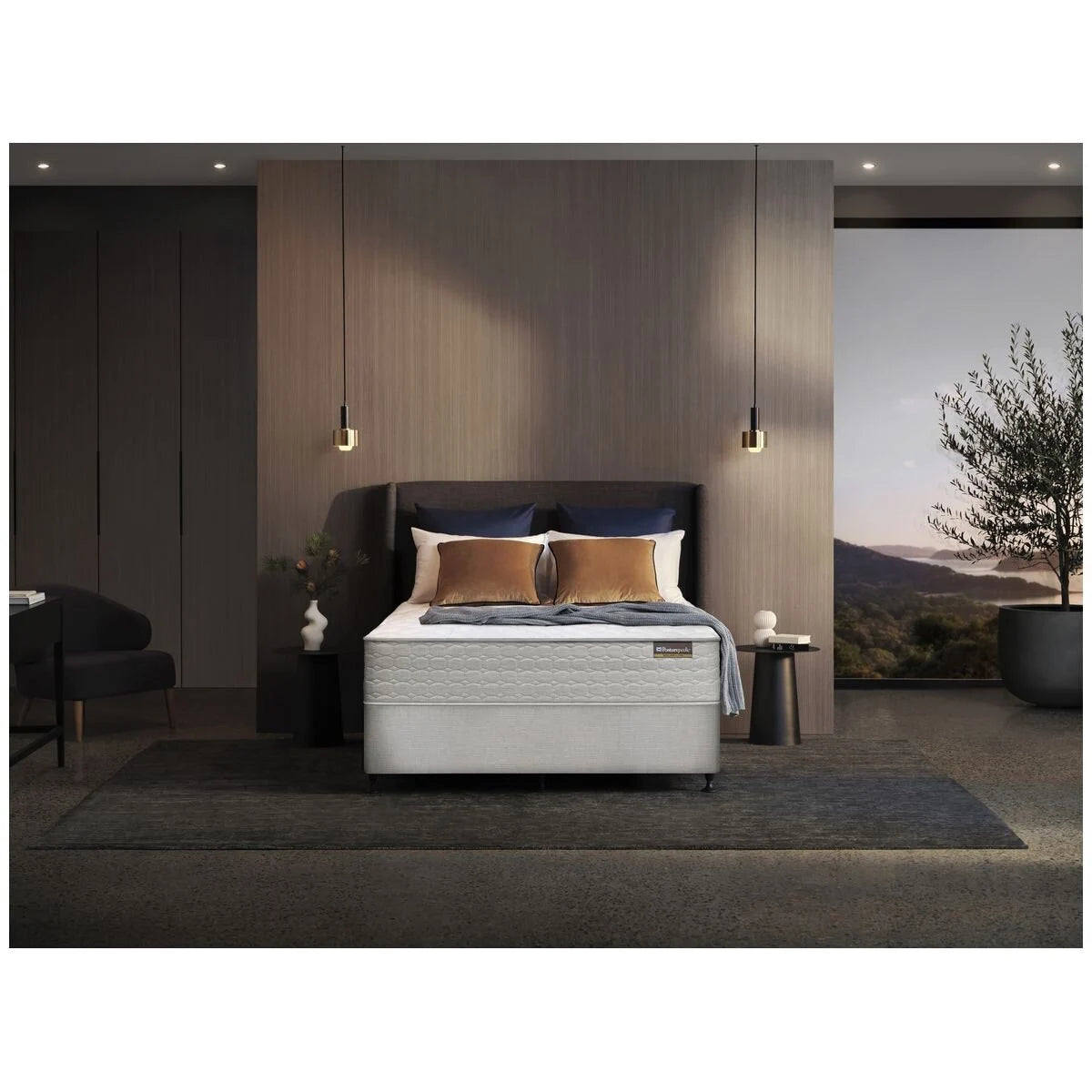 Sealy Acclaim Ultra Florence Firm Super King Mattress - ReactSupport Coils, SenseGel - FLO-FRM-SPK