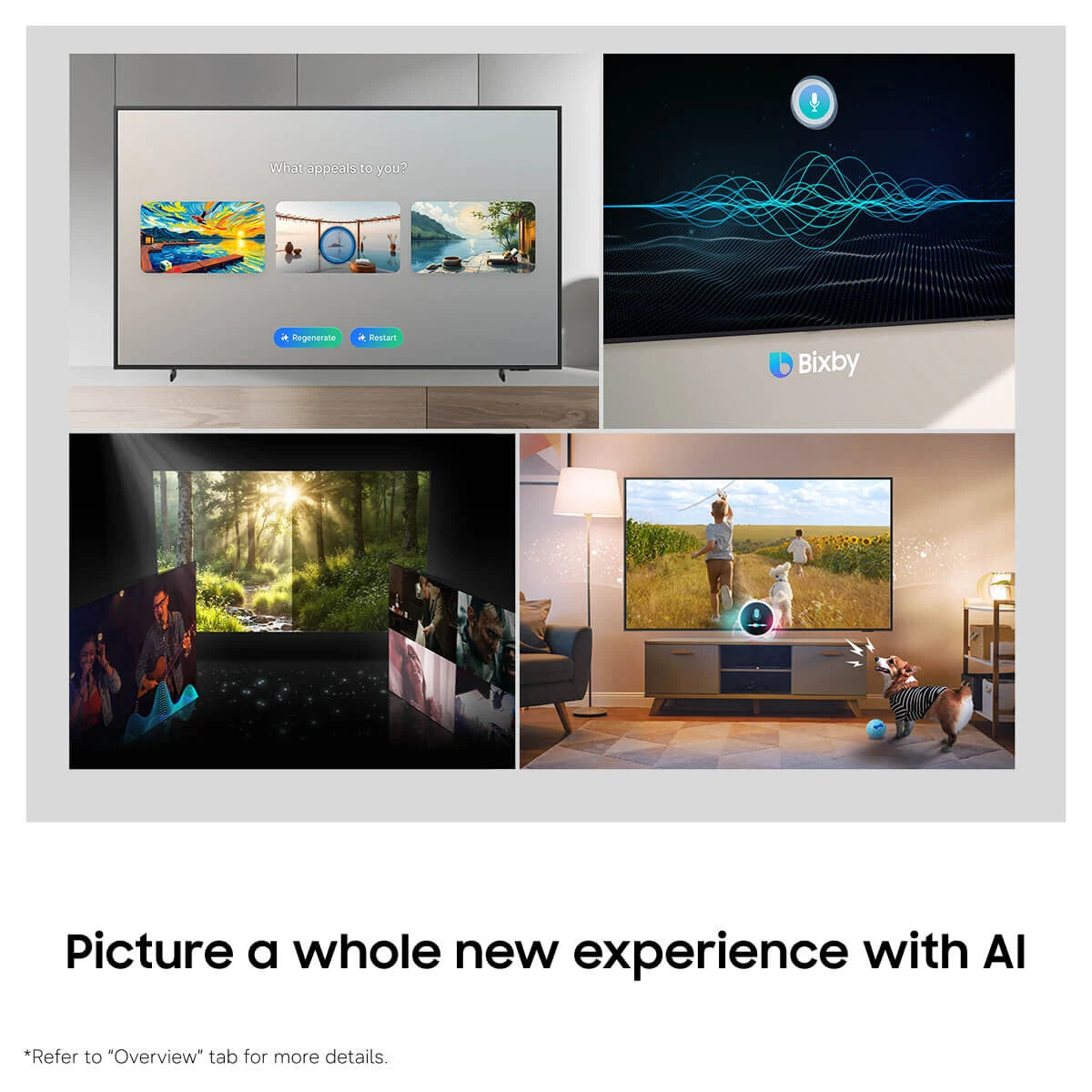 Samsung The Frame Pro 85 Inch Neo QLED 4K Smart TV - Mini LED, Art Mode, Vision AI - QA85LS03HWWXXY